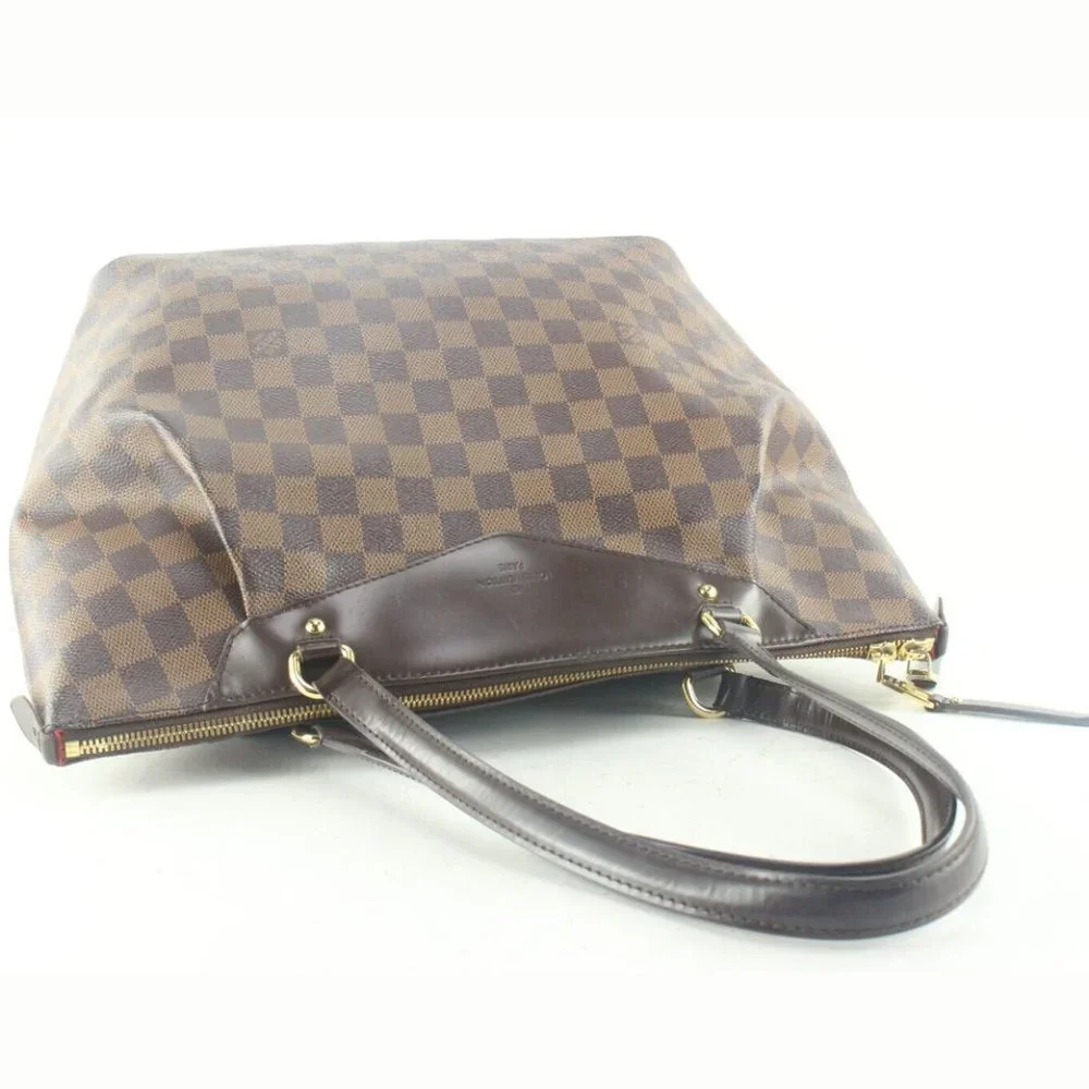 Louis Vuitton Damiier Ebene Westminster GM Zip Tote Shoulder Bag 3LV830K